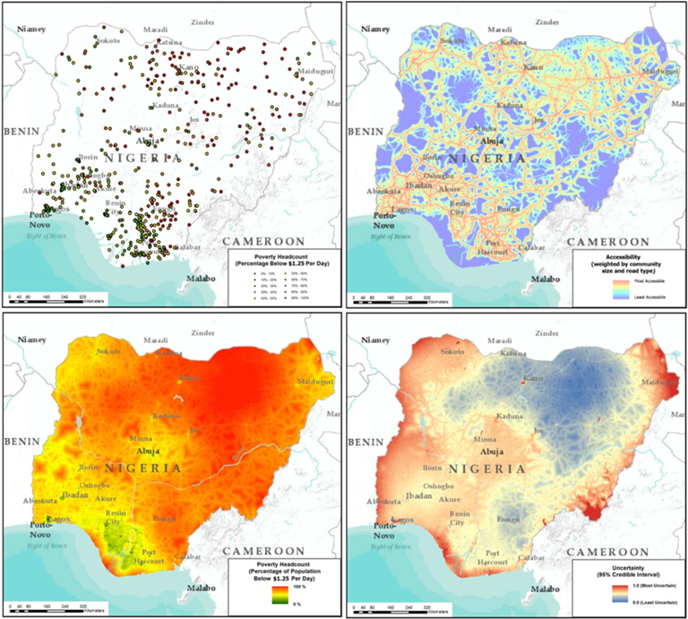 Fig 1 Bayesian Geostatistical Modelling Framework