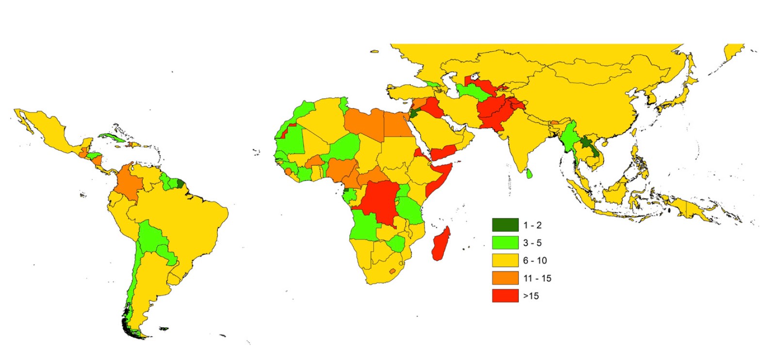 Spatially Disaggregated Population Estimates