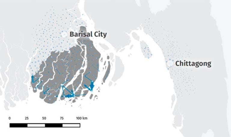 Unveiling Hidden Migration And Mobility Patterns In Climate Stressed Regions