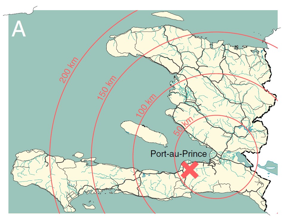 Predictability Of Population Displacement After The 2010 Haiti Earthquake