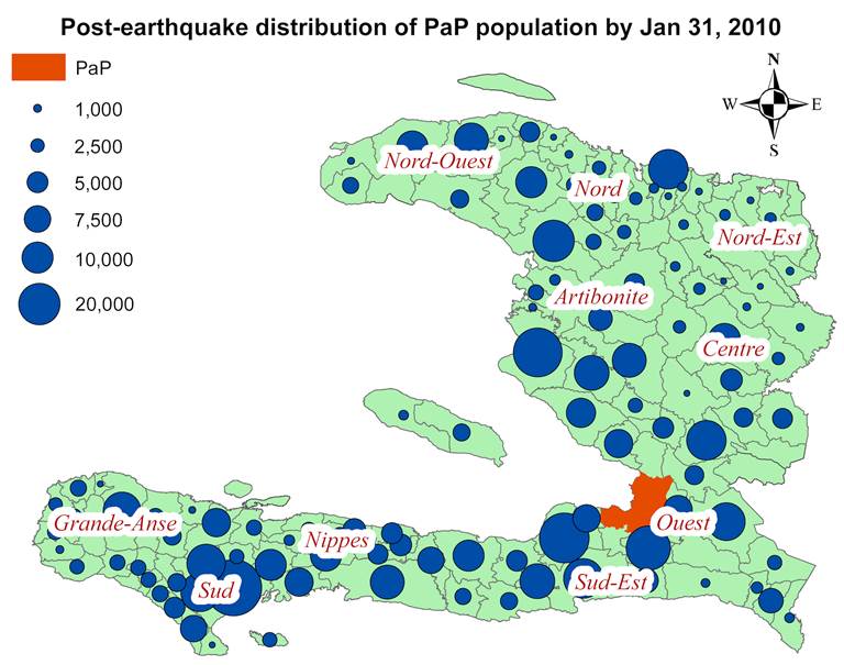 Improved Response To Disasters And Outbreaks By Tracking Population