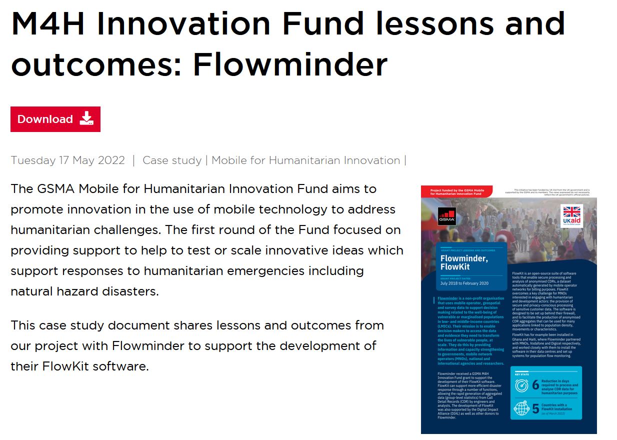 GSMA Article M4H Project