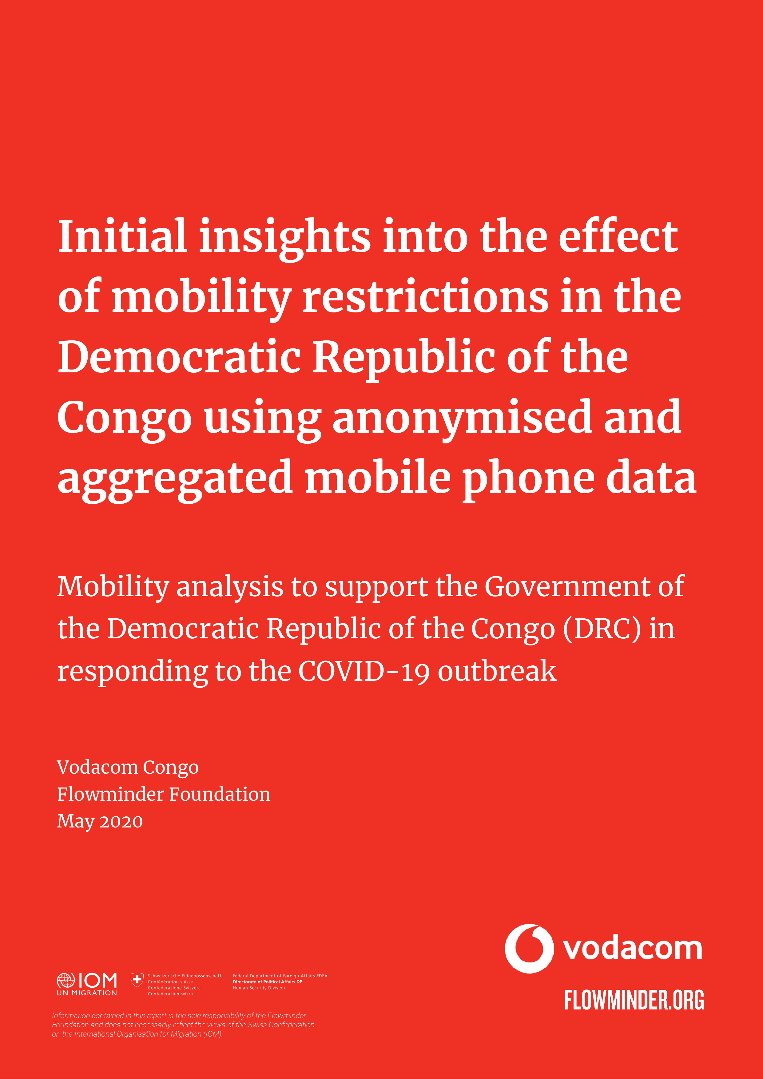 DRC COVID 19 Preliminaryreport Cover ENG FINAL NEW FINAL Oct 01